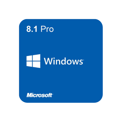 Microsoft Windows 8.1 Professionnel 32/64 Bit (5 PC) - INOVA Software