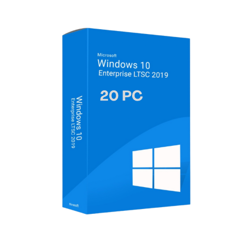 Microsoft Windows 10 Enterprise LTSC 2019 32/64 Bit (20 PC) - INOVA Software