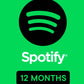 Spotify Premium (12 months) extend your own account