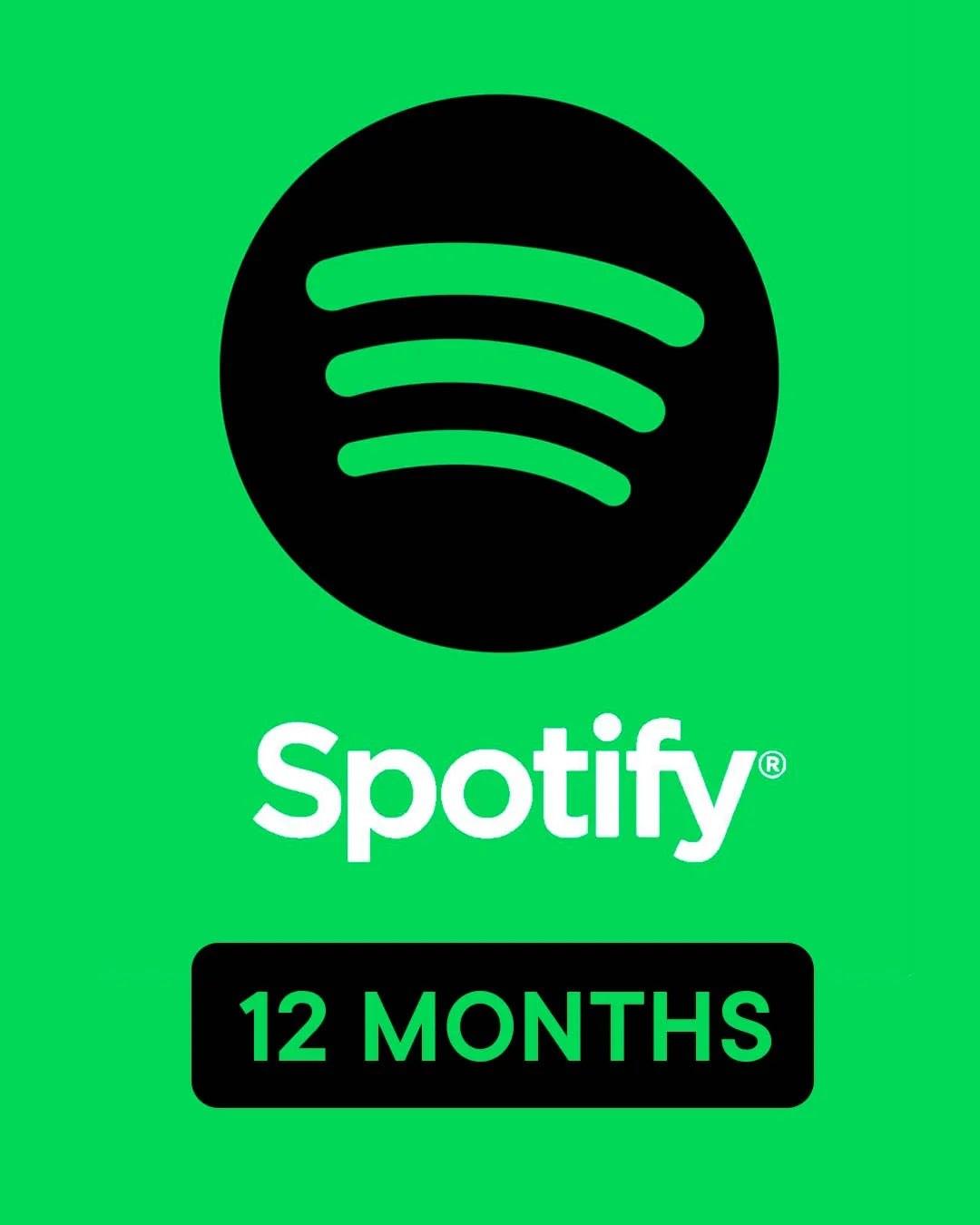 Spotify Premium (12 months) extend your own account