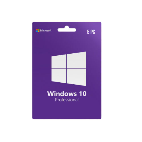 Microsoft Windows 10 Professionnel 32/64 Bit  ( 5 PC ) - INOVA Software