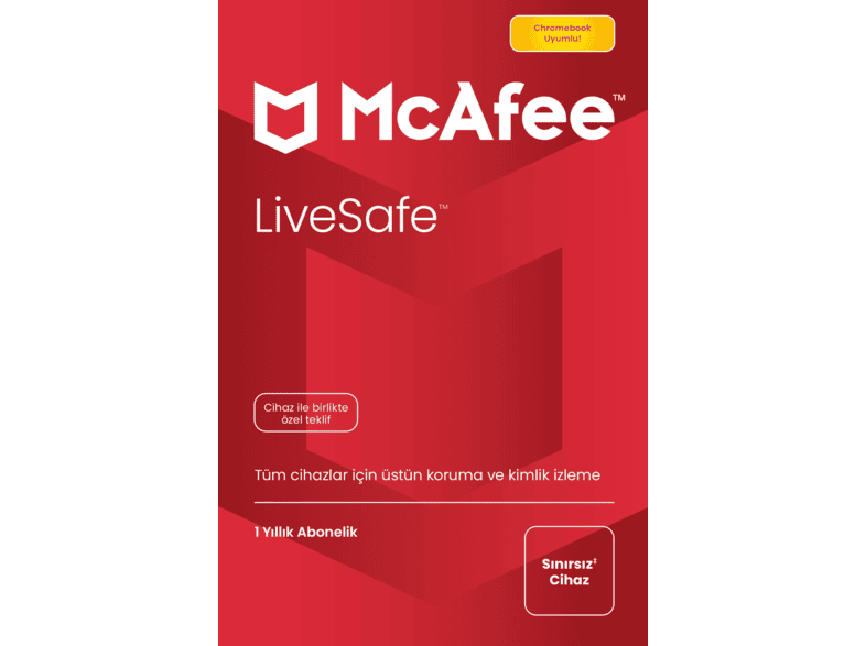 McAfee LiveSafe 2024  ( 1 device  1 Year Bind Key)