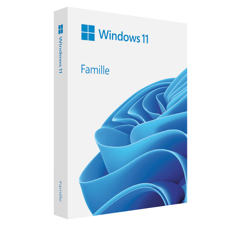 Microsoft Windows 11 Famille 64 bits (1 PC)