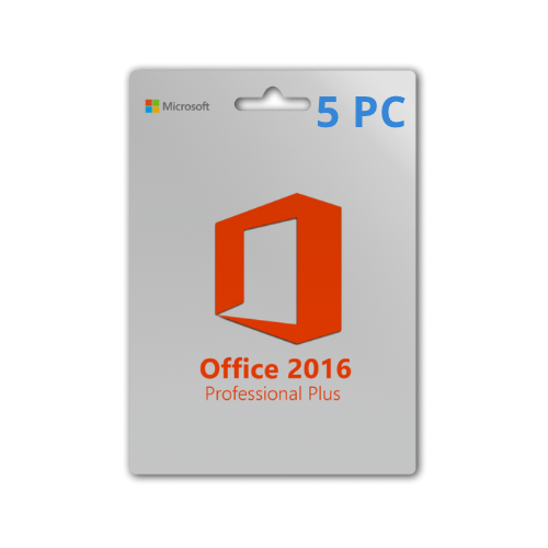 Microsoft Office 2016 Professionnel Plus (5PC) - INOVA Software