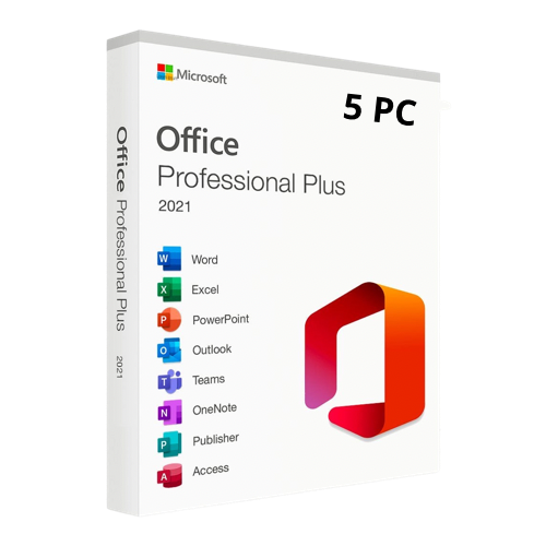 Microsoft Office 2021 Professionel Plus ( 5 PC ) - INOVA Software