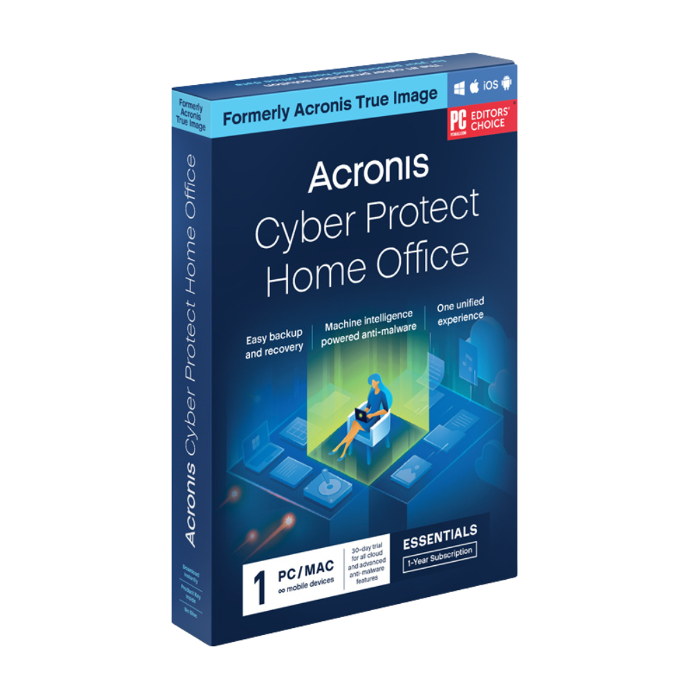 Acronis Cyber Protect HOME OFFICE license for 1 user - INOVA Software