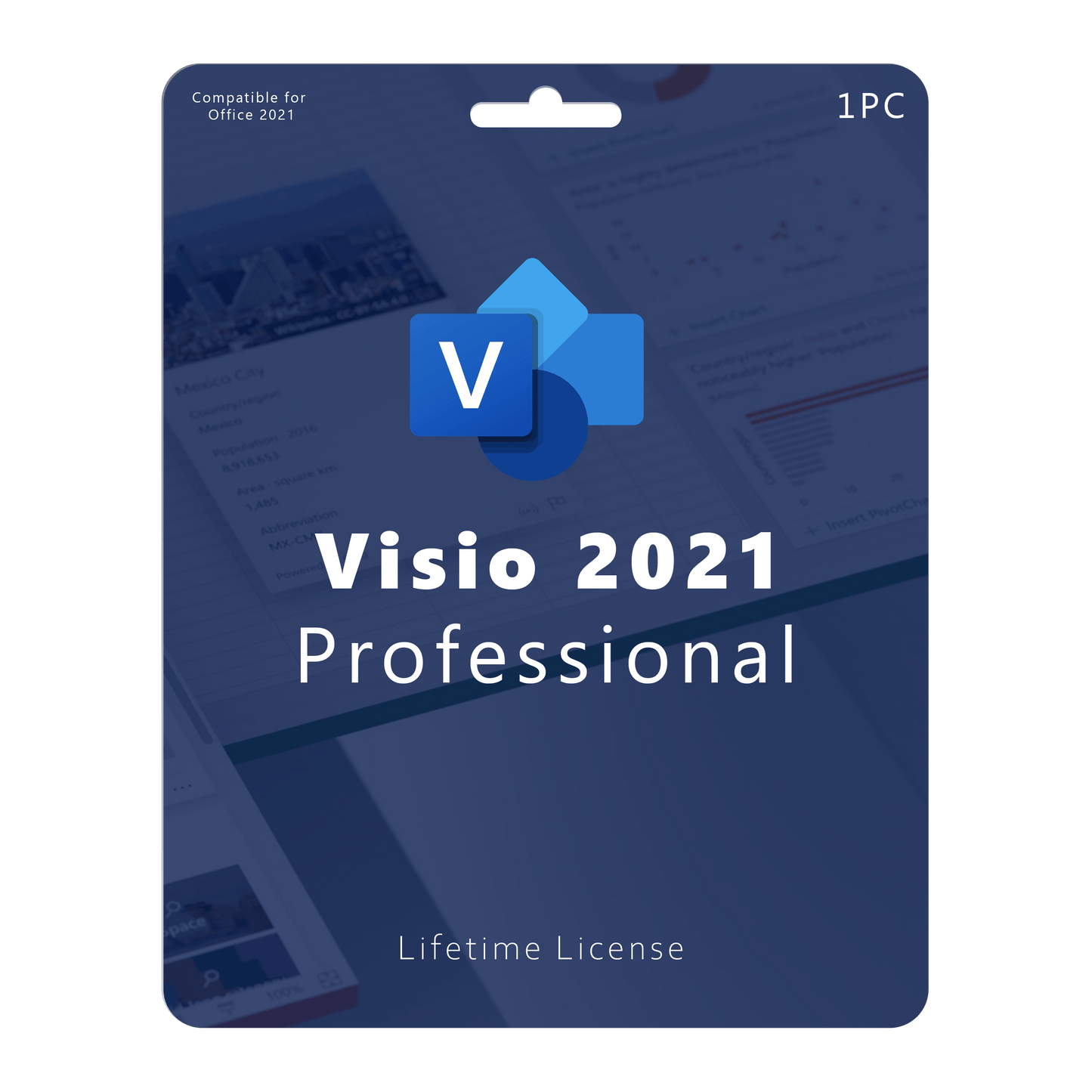 Microsoft Visio 2021 Professional (1PC) - INOVA Software